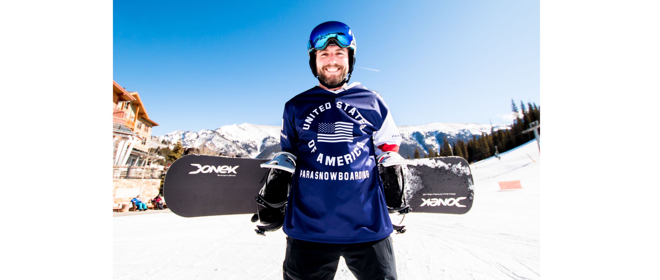 Michael Spivey 2022 USA Paralympic Snowboard Team